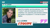 Le Bris : « Mendy ne sera pas titulaire » - Foot - L1 - Lorient