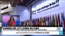 Informe desde La Habana: lo destacado de los primeros discursos de la Cumbre del G77 China