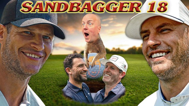 Ryan Getzlaf + Kevin Bieksa VS Paul Bissonnette + Ryan Whitney - Sandbagger Invitational 18