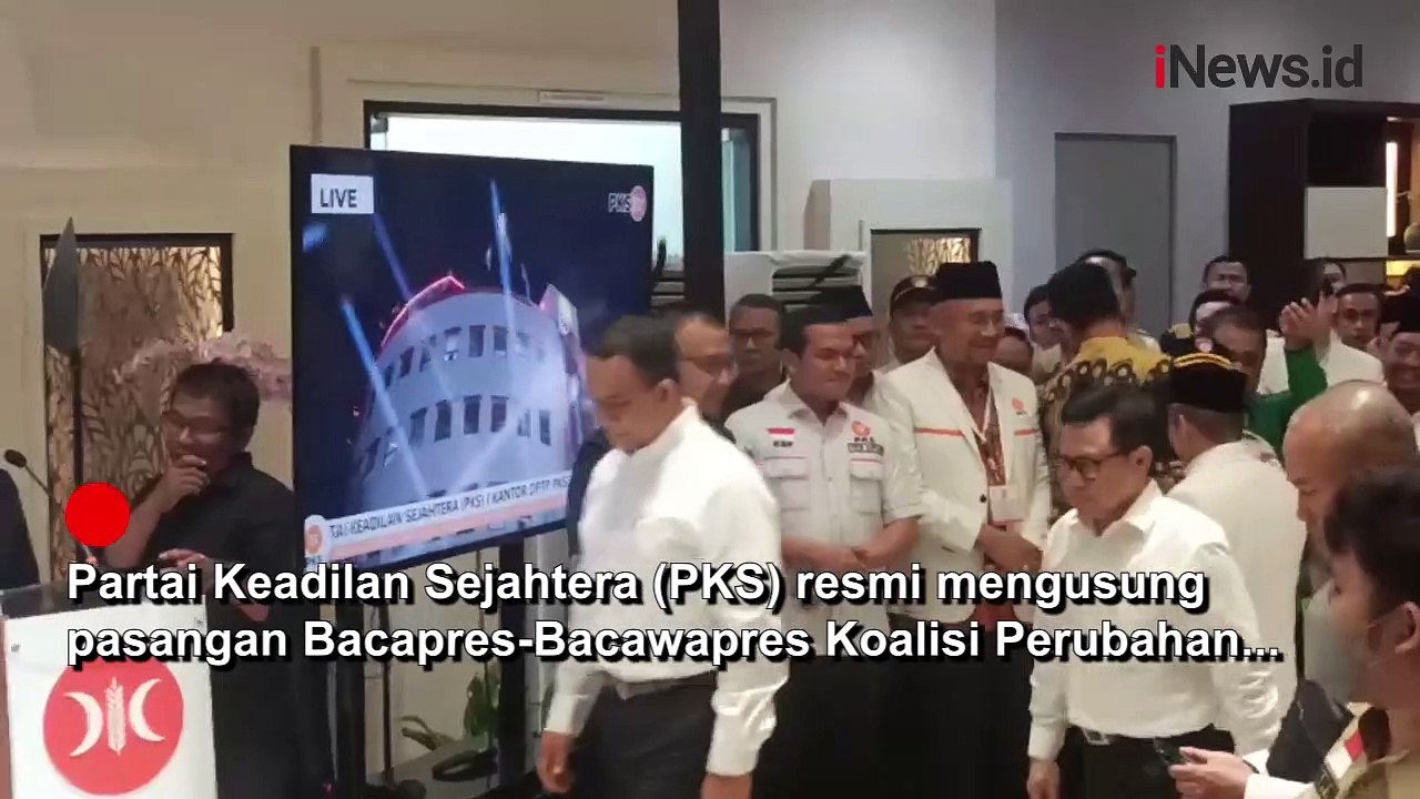 Berbeda dengan Demokrat, PKS Resmi Usung Anies-Cak Imin di Pilpres 2024