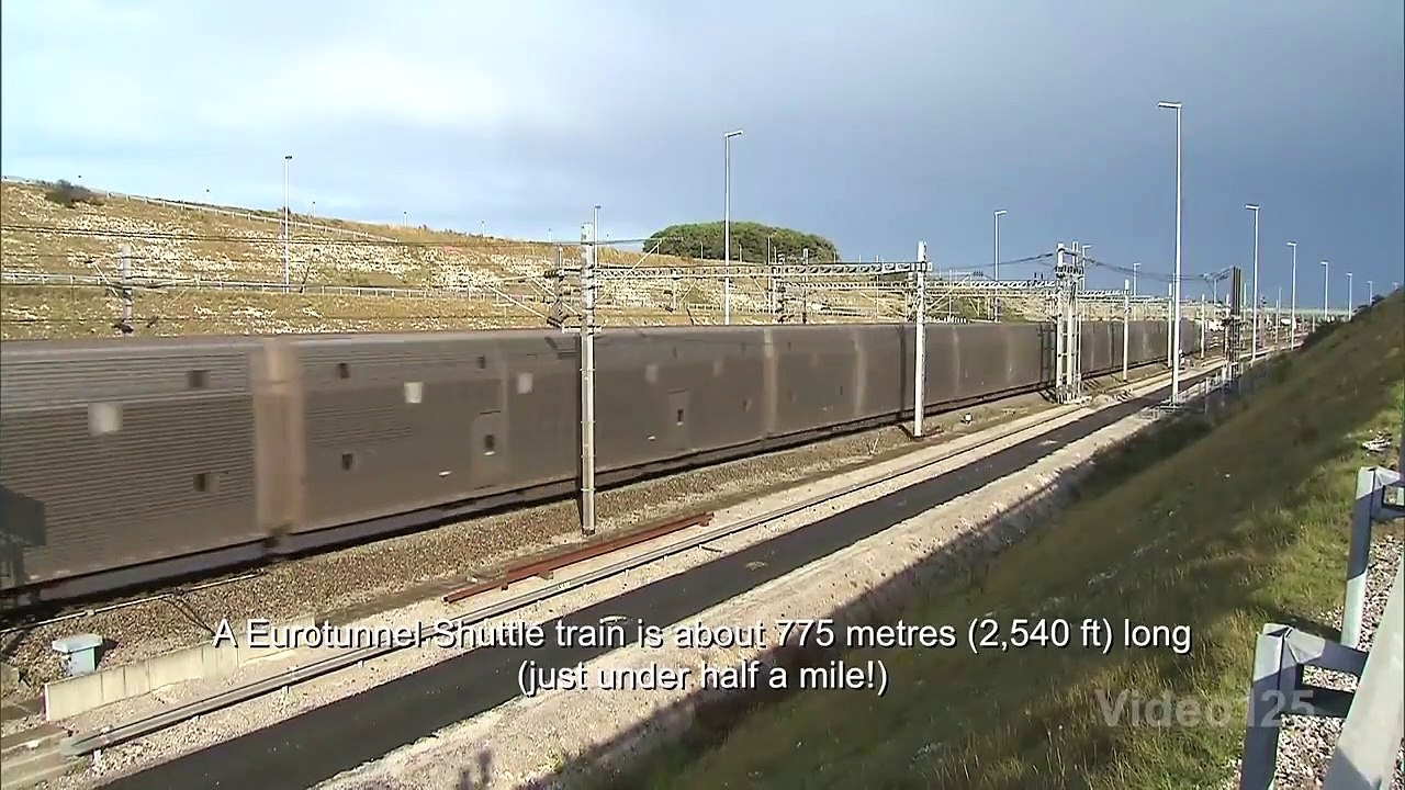 Eurotunnel cab ride