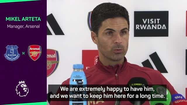 Arteta optimistic for Odegaard, emotional for Everton