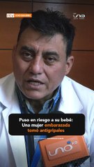 Mujer embarazada puso en riesgo a su bebé al tomar antigripales