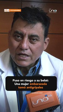 Mujer embarazada puso en riesgo a su bebé al tomar antigripales