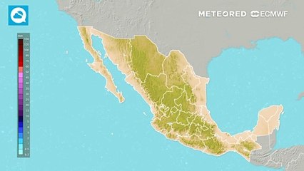 Tormentas intensas al noreste de México