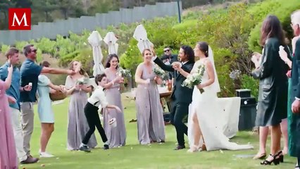 Novios se prenden fuego durante la ceremonia de su boda