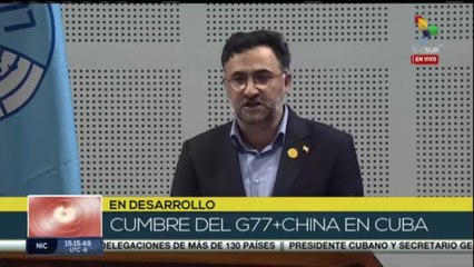 Dehghani: "Unámonos en esta bella ciudad de La Habana para aprovechar el poder de la tecnología"