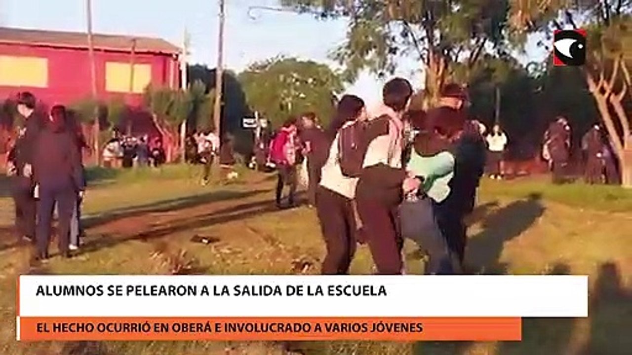 Conflicto entre jóvenes en Oberá