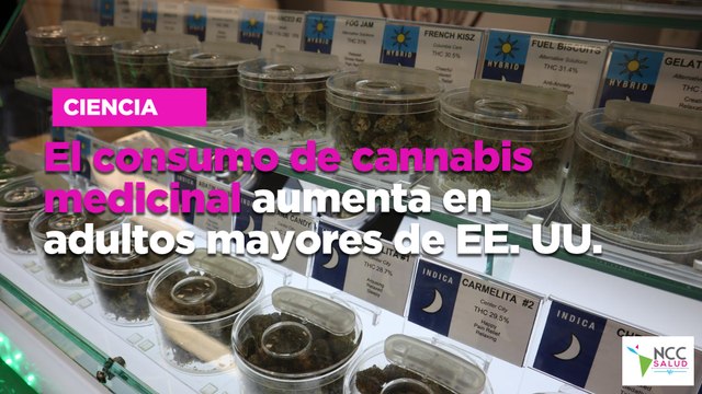 El consumo de cannabis medicinal aumenta en adultos mayores de EE. UU.