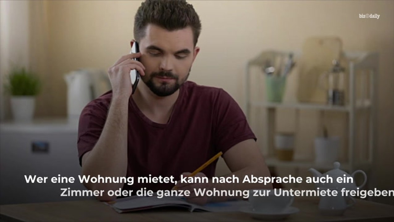 Urteil gefällt: untermieter in einzimmerwohnung erlaubt