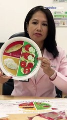 El #imss recomienda mantener una buena alimentación mediante el método del plato saludable