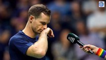 Andy Murray breaks down in tears after Davis Cup victory over Leandro Riedi... as he reveals he missed his grandmother's funeral to play the match for Great Britain