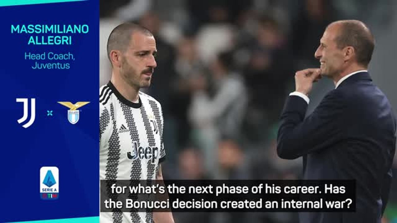 "I like the soaps" - Allegri hits back at Bonucci's Juventus exit claims