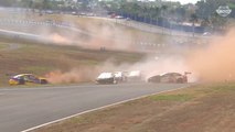 Stock Car Brasil 2023 Goiania 2 Race 2 Start Camilo Rossi Salas Big Crash