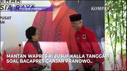 Komentar Jusuf Kalla Soal Ganjar Pasangan dengan Ridwan Kamil