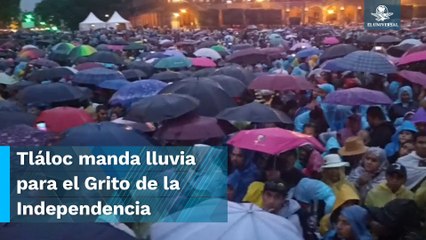 Tláloc se enoja en el Día de la Independencia; activan Alerta Naranja por lluvias en la CDMX