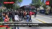 Invasión al carril del Metrobús provoca continuos accidentes en este medio de transporte