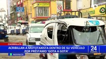 Chorrillos: mototaxista es acribillado con más de 20 disparos dentro de su vehículo