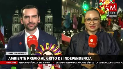 ¡La lluvia no es impedimento! Continúa llegando la gente al Zócalo Capitalino