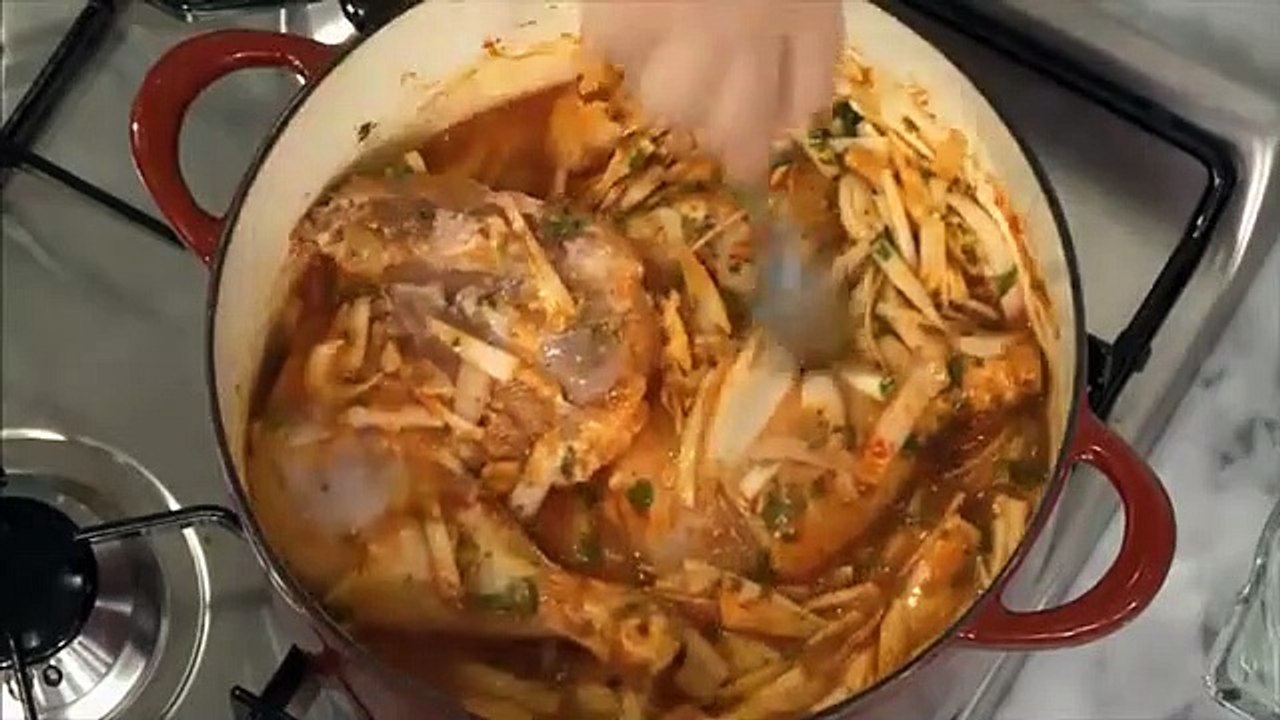 Poulet mcharmal - Ghribia Tlemcen