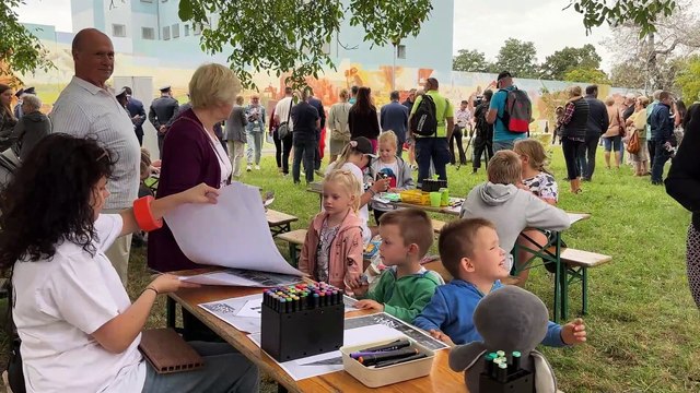 Gazeta Lubuska. Zielona Góra. Mural na areszcie w Zielonej Górze