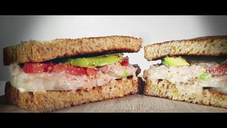 อาหารเช้า แซนวิชทูน่า เนื้อแน่นๆ มีประโยชน์ | 3 min Tuna Sandwich recipe, Perfect Quick Breakfast