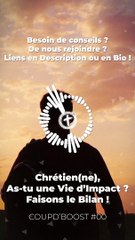 #chrétien #chretienne, as-tu une vie d'Impact ? FAISONS LE BILAN | #CDB 00