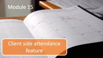 Adding Client side attendances (Legacy) - Section 15 introduction