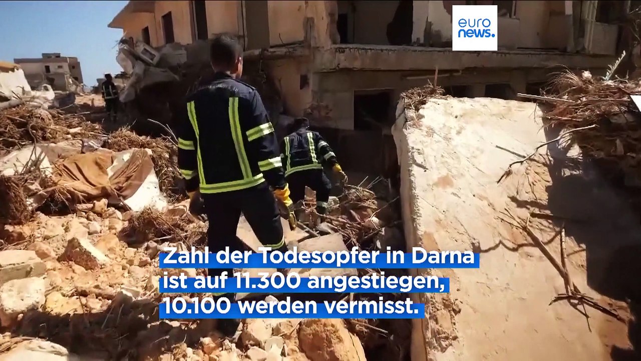 Flutkatastrophe in Libyen: Dämme wurden 45 Jahre nicht gewartet