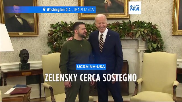 Zelensky negli Usa per fare pressione sugli alleati e ottenere nuovi aiuti