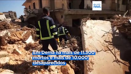 "Ainda temos esperança" - Líbios procuram sobreviventes entre mais de 10 mil desaparecidos