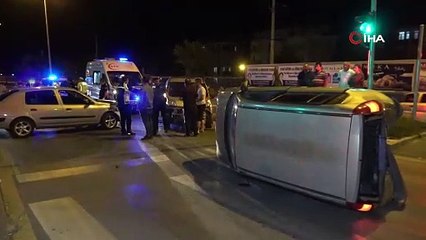 Kırıkkale'de kaza sonrası ortalık savaş alanına döndü