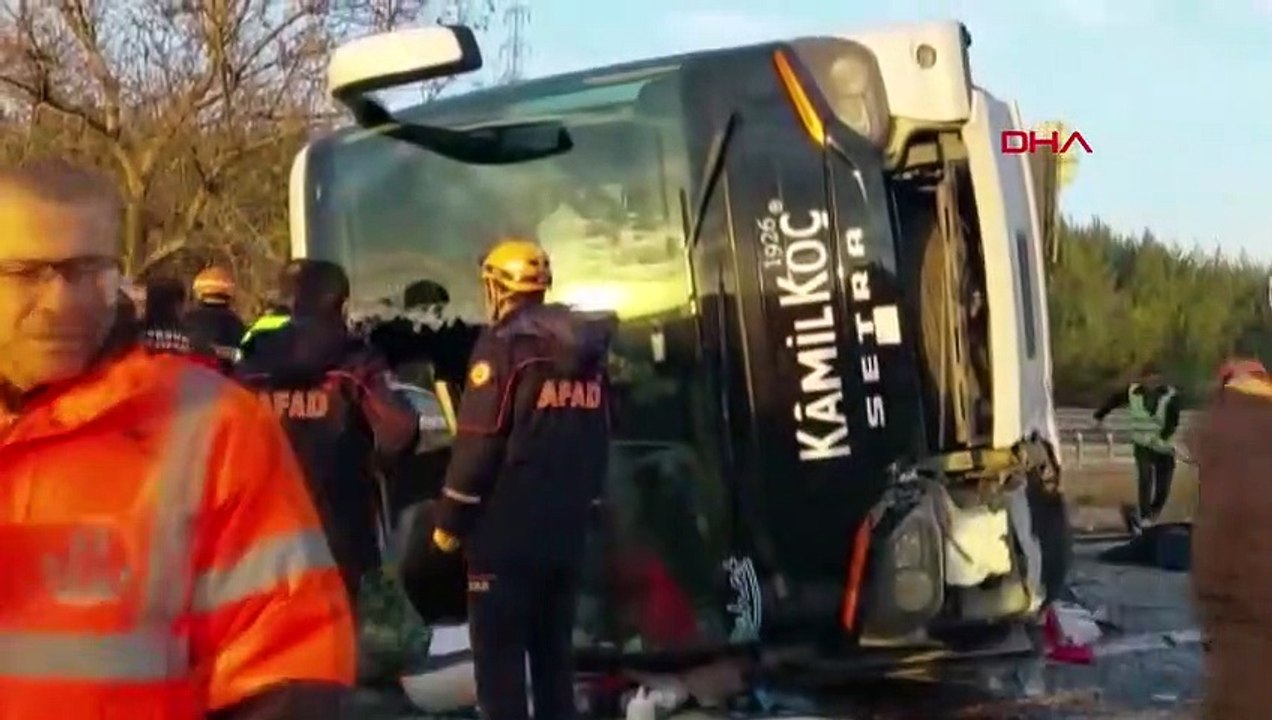 Bolu'da otobüs kazasında 3 kişi öldü, şoför hapis cezasına çarptırıldı