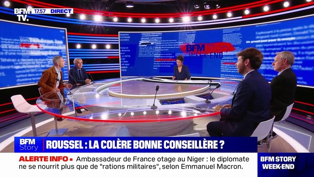 Un accrochage entre Ian Brossat, Benjamin Duhamel et Bruno Jeudy ce vendredi 15 septembre 2023 sur BFMTV.