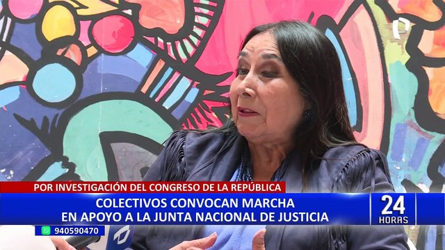 Colectivos convocan a marcha en apoyo a la Junta Nacional de Justicia