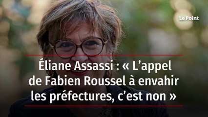 Éliane Assassi : « L’appel de Fabien Roussel à envahir les préfectures, c’est non »