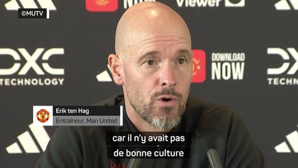 ten Hag : “Le club m’a demandé de mettre en place des règles strictes”