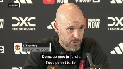 ten Hag : “Je pense que tout a été dit sur Jadon Sancho et Antony”