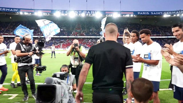 Les adieux émouvants de Verratti sur la pelouse du Parc