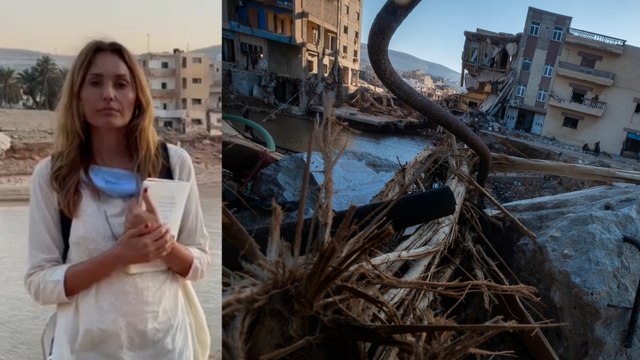 Crónica desde Derna: La riada se llevó todos los edificios, han desaparecido con sus habitantes