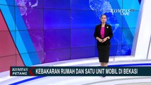 Hangus! Puluhan Personel Damkar Padamkan Kebakaran Rumah & Mobil di Kompleks Pengairan Bekasi!