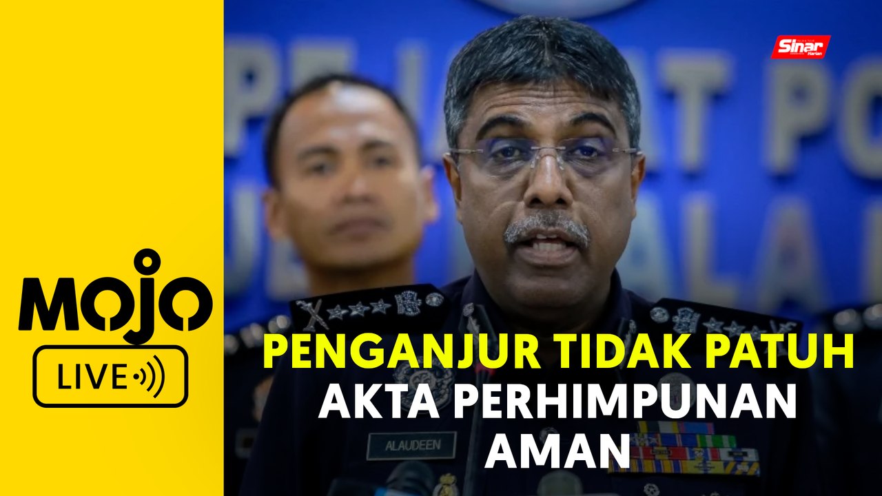 Sidang media khas polis berhubung Himpunan Selamatkan Malaysia