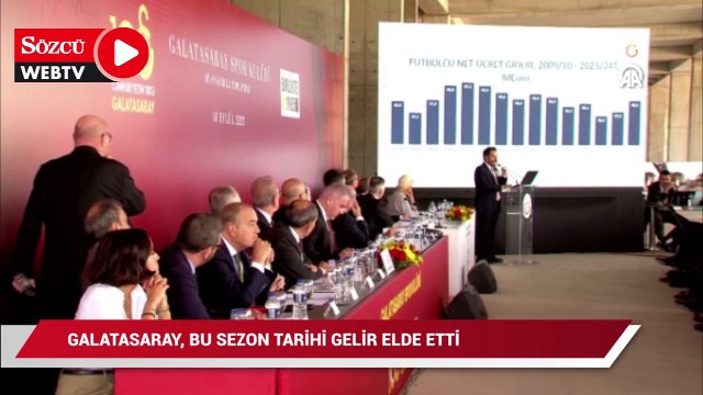 Galatasaray, bu sezon 218 milyon avro ile tarihi gelir elde etti