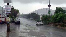 Weather Update: बरसात ने​ भिगोया अजमेर को, बह गया सड़कों पर पानी