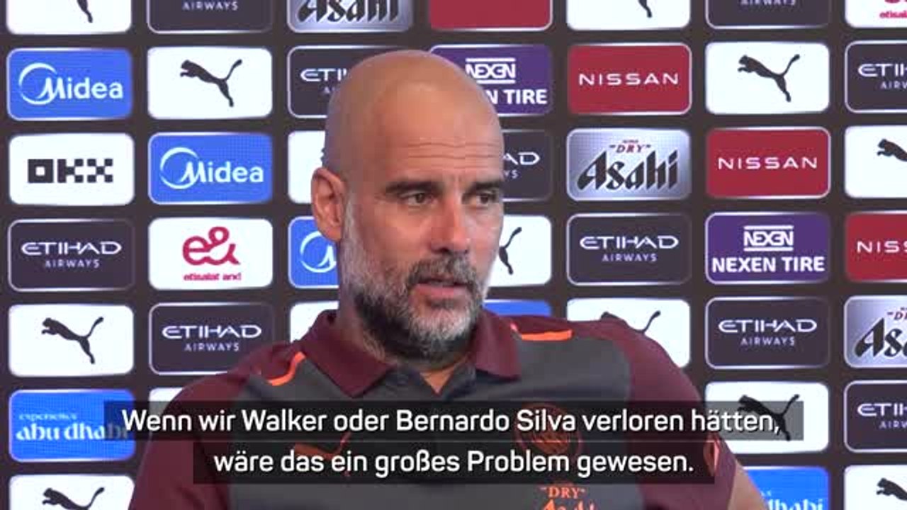 Guardiola: Walker-Verkauf wäre 'großes Problem'