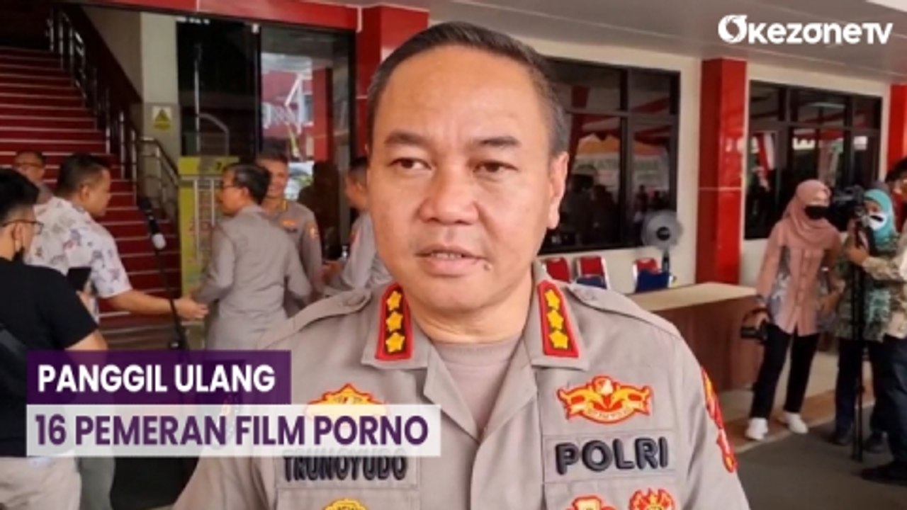 Polda Metro Jaya Panggil Ulang 16 Pemeran Film Porno Pada Selasa Mendatang Video Dailymotion 