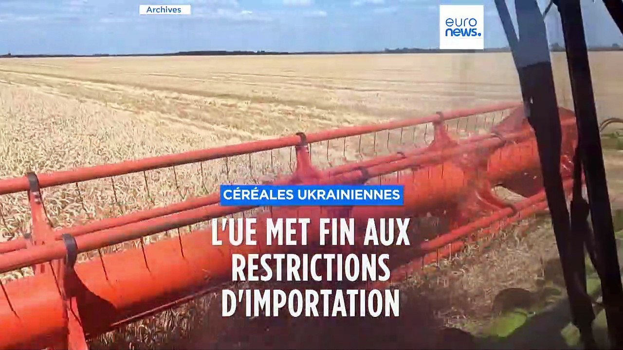 L'Ukraine met en garde les pays européens qui maintiennent des restrictions sur les céréales