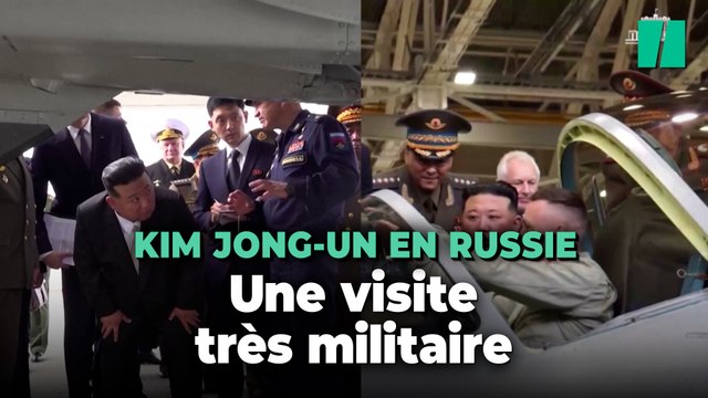 En Russie, Kim Jong-un fait le tour de l'attirail militaire russe