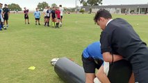 La escuela de rugby arranca con fuerza y amplía categorías