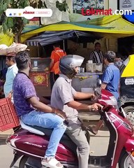 फोर्टच्या रस्त्यांवर गॅस सिलेंडर चा अवैध वापर... BMC सुशेगात!_New